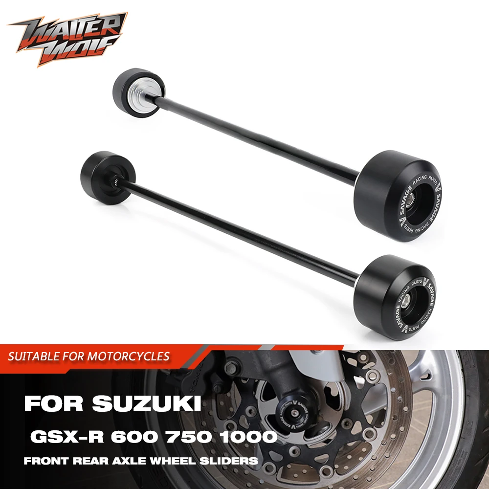 

Fork Axle Wheel Crash Sliders For Suzuki GSX-R GSXR GSX R 600 750 1000 SV1000 GSXR600 GSXR750 Swingarm Spindle Falling Protector