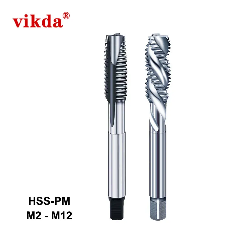 Japan Standard HSS-PM Machine Plug Thread Screw Taps And Spiral Flute Screw Threading Taps M3 M4 M5 M6 M8 Multifunctional taps