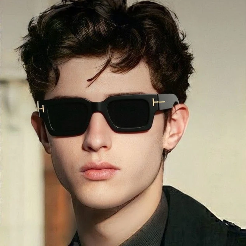

TF Fashion Style Sunglasses Women Vintage Square Shape UV Protection Men Sun Glasses Luxury Brand High Quality Female Sunglasses