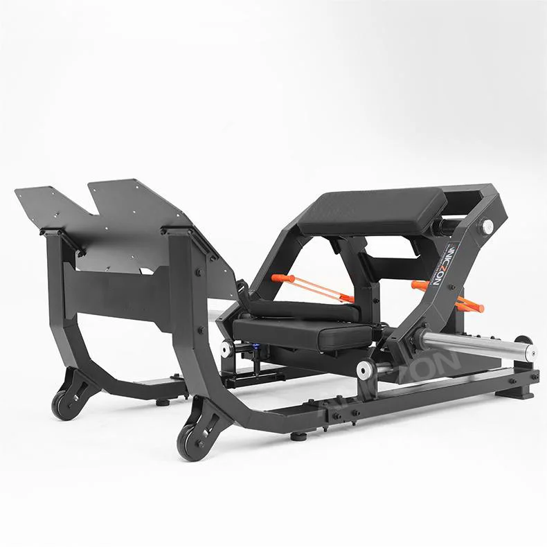 Commercial Plate Loaded Hip Thrust Machine Strength Exercise Equipment For Buttocks Fitness Training Hip Thrust Glute Machine