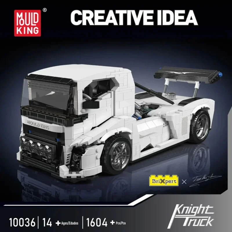 

Конструктор Mould King 10036 «Рыцарский грузовик»: техническая модель автомобиля, набор для сборки, креативный рождественский подарок для детей