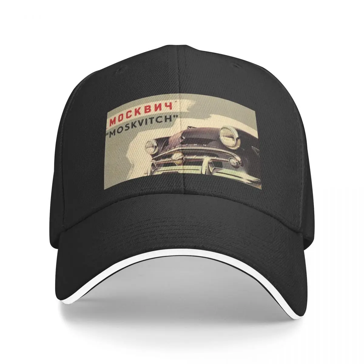 Moskvich Logo 2141 Hat Men Caps Caps Women Baseball Caps Men's Baseball Cap Man Hat Baseball Cap