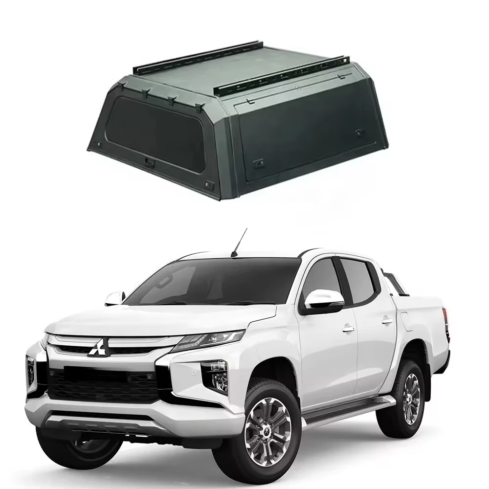 

Hard Type Aluminum Alloy Topper Camper Pickup Tonneau Cover 4x4 Pickup Truck Canopy For Ssangyong Actyon Sports