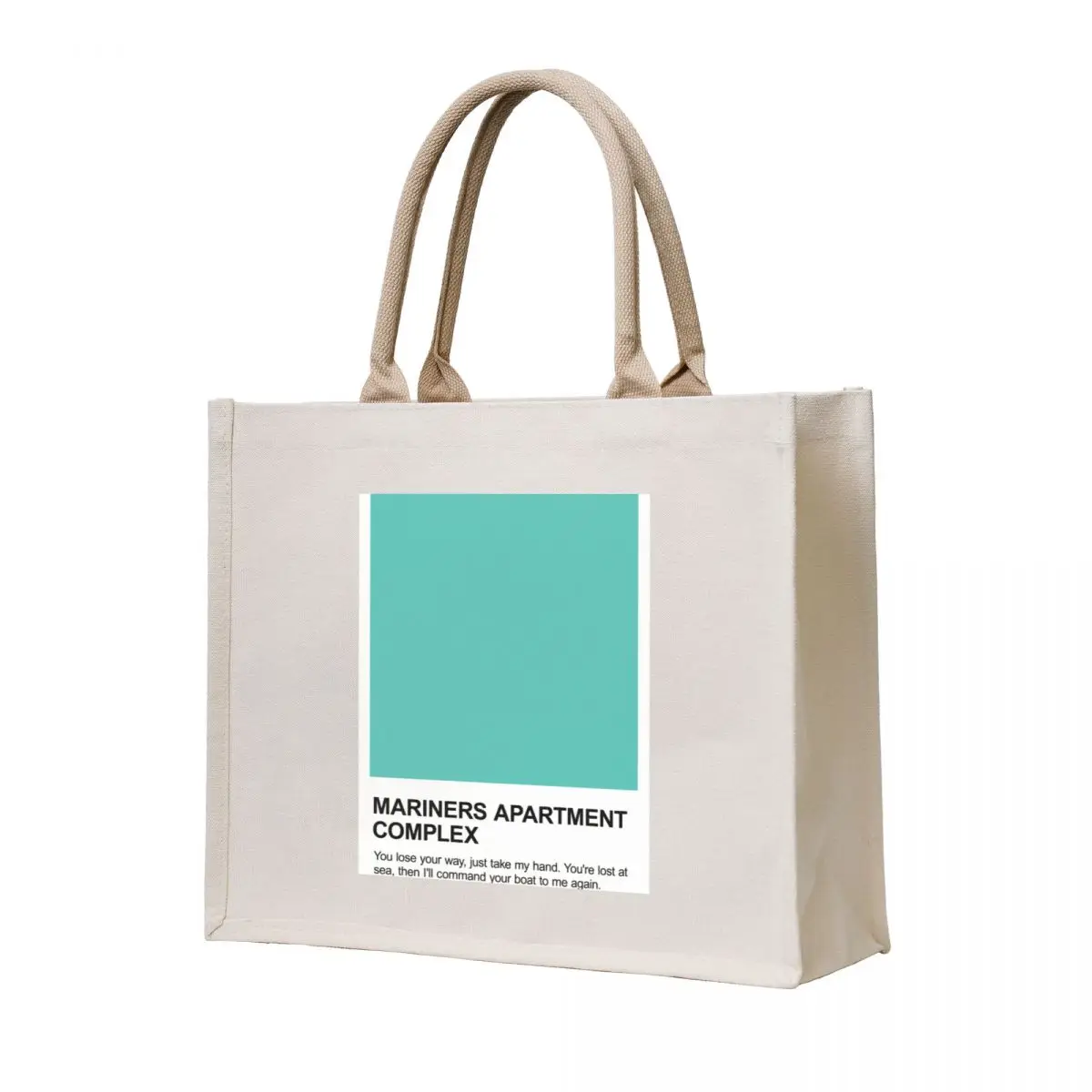 Mariners Apartment Complex Pantone Swatch Tote Bag bags woman 2025 eco bag folding tote bag men's canvas tote