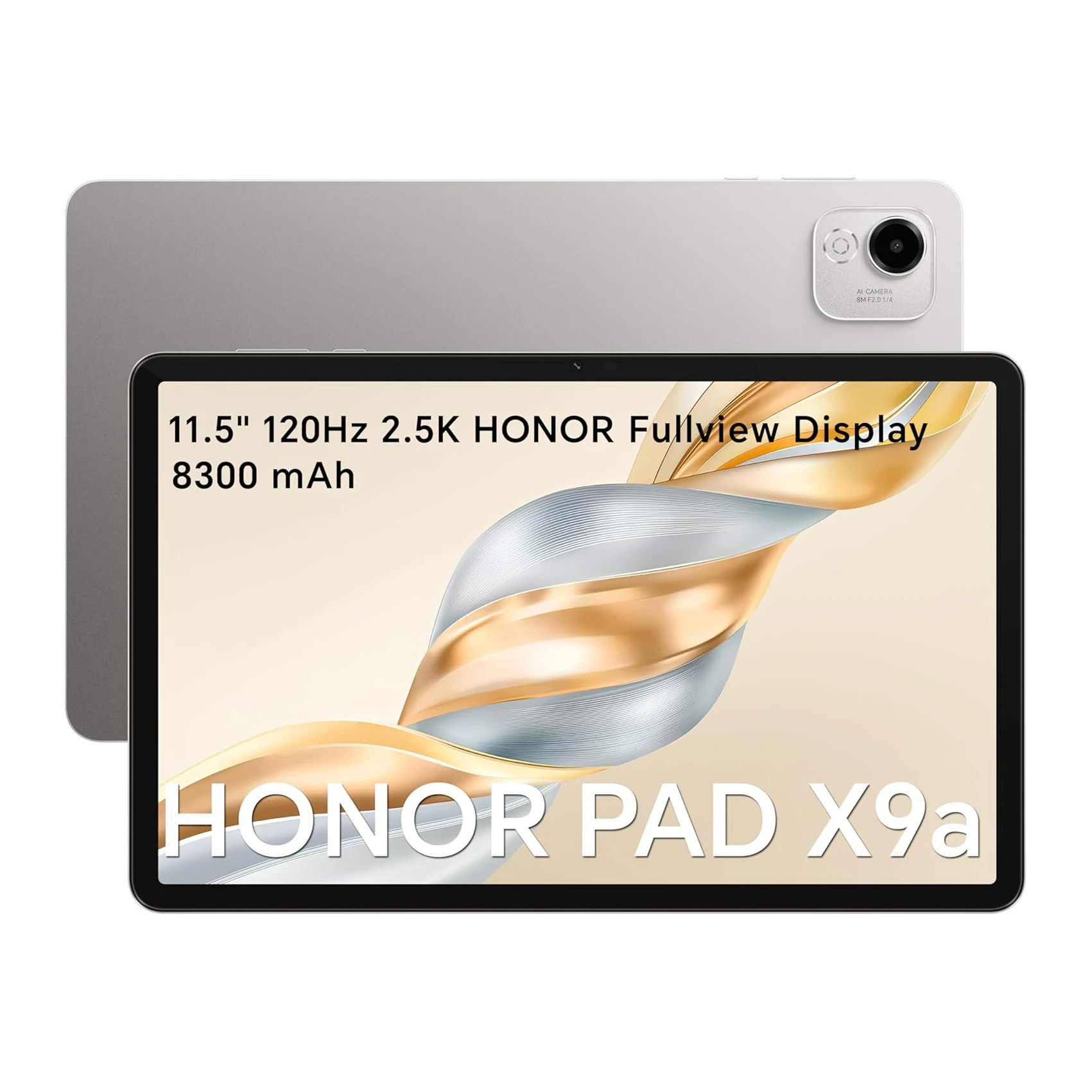 HONOR Pad X9a 11.5 Inches, 120Hz 2.5K Display, 6GB/128GB WiFi, 8300mAh Battery Tablet without Charger Qualcomm Snapdragon 685