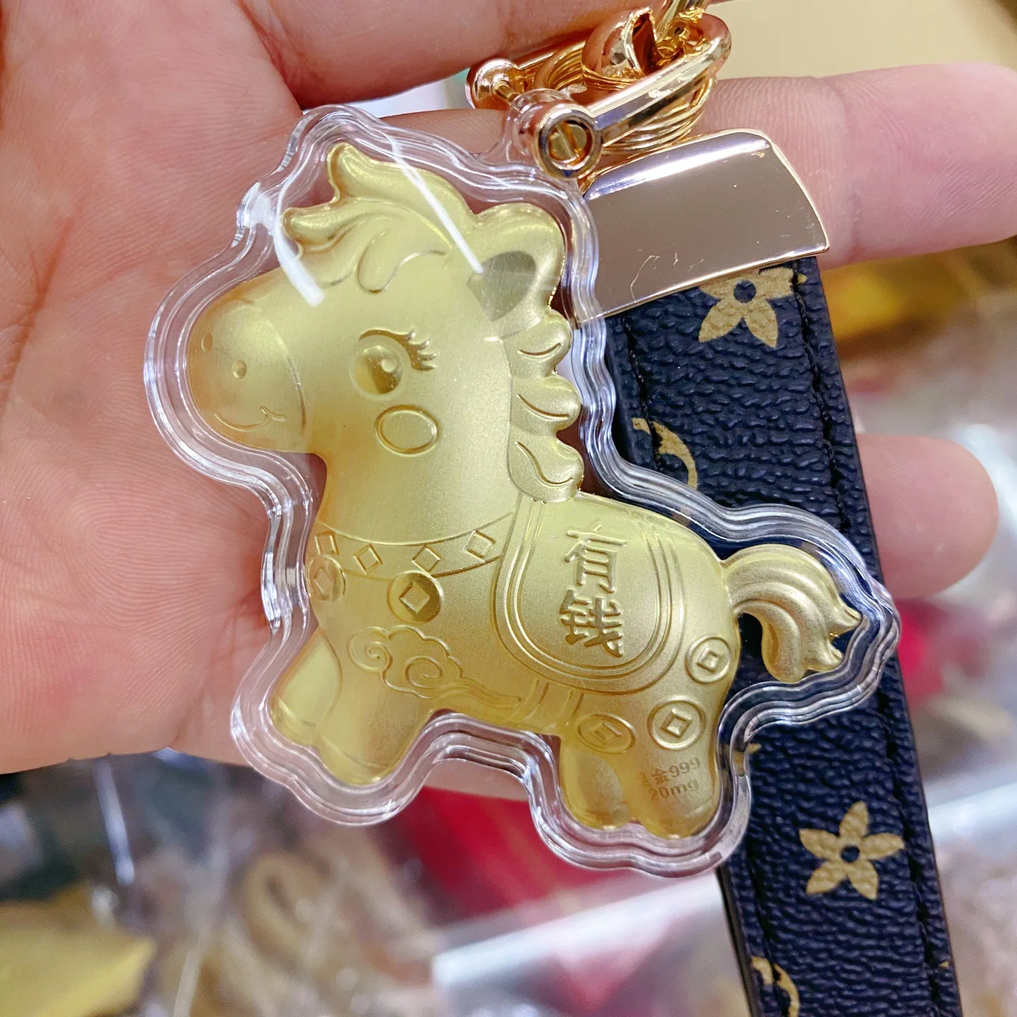 

New Year Horse Keychains Pendant Zodiac Horse Backpack Pendant Mobile Phone Chains Christmas Party Favors New Year Gifts 2026