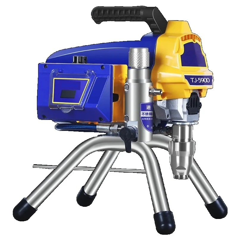 

High pressure airless latex paint sprayer plunger type spraying machine spray gun all-in-one machine pain sprayer