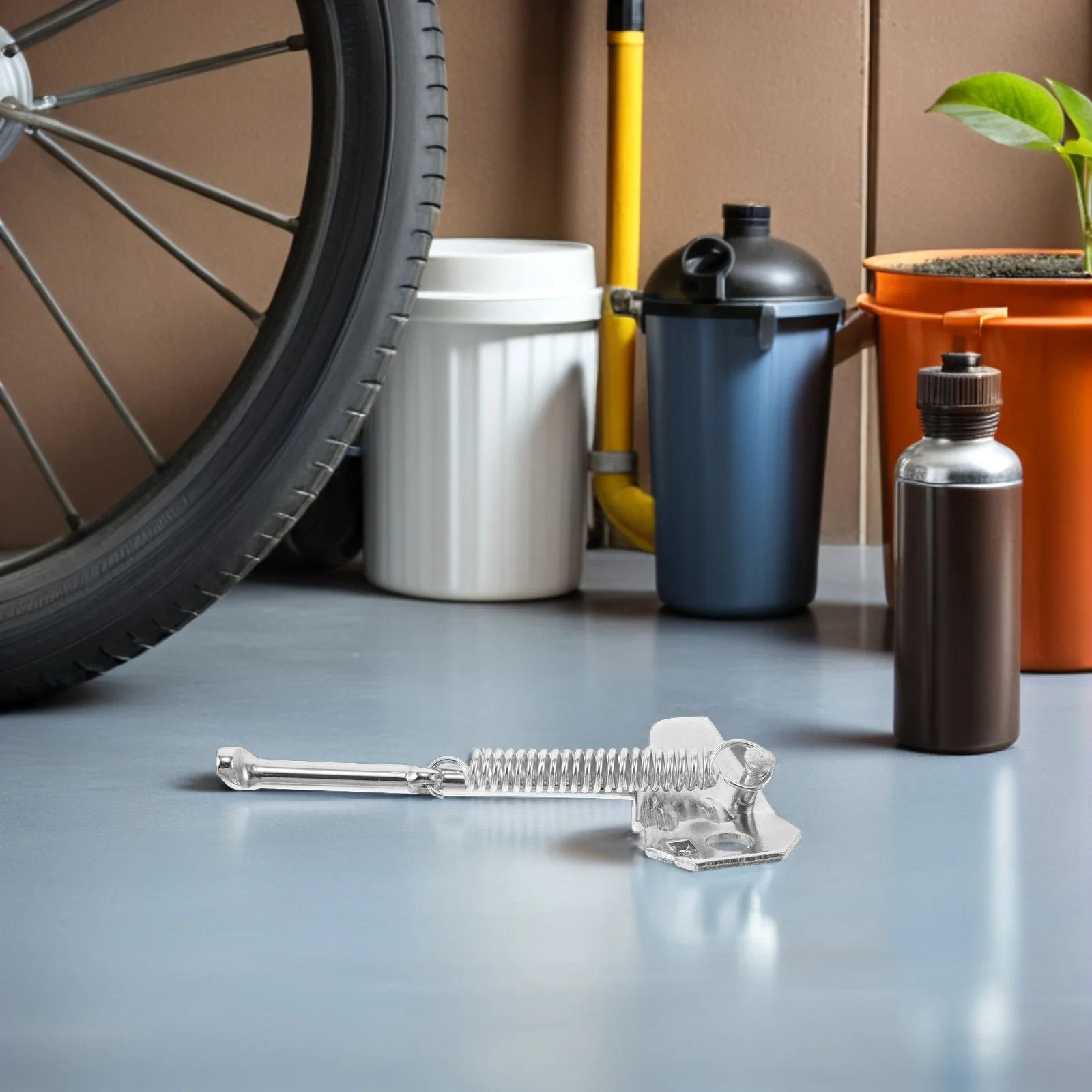 

Aluminum Alloy Bike Kickstand For 14 Inch Folding Bikes Heavy Duty Non-Slip Side Stand Support Rear Mounted Bicycle Parking