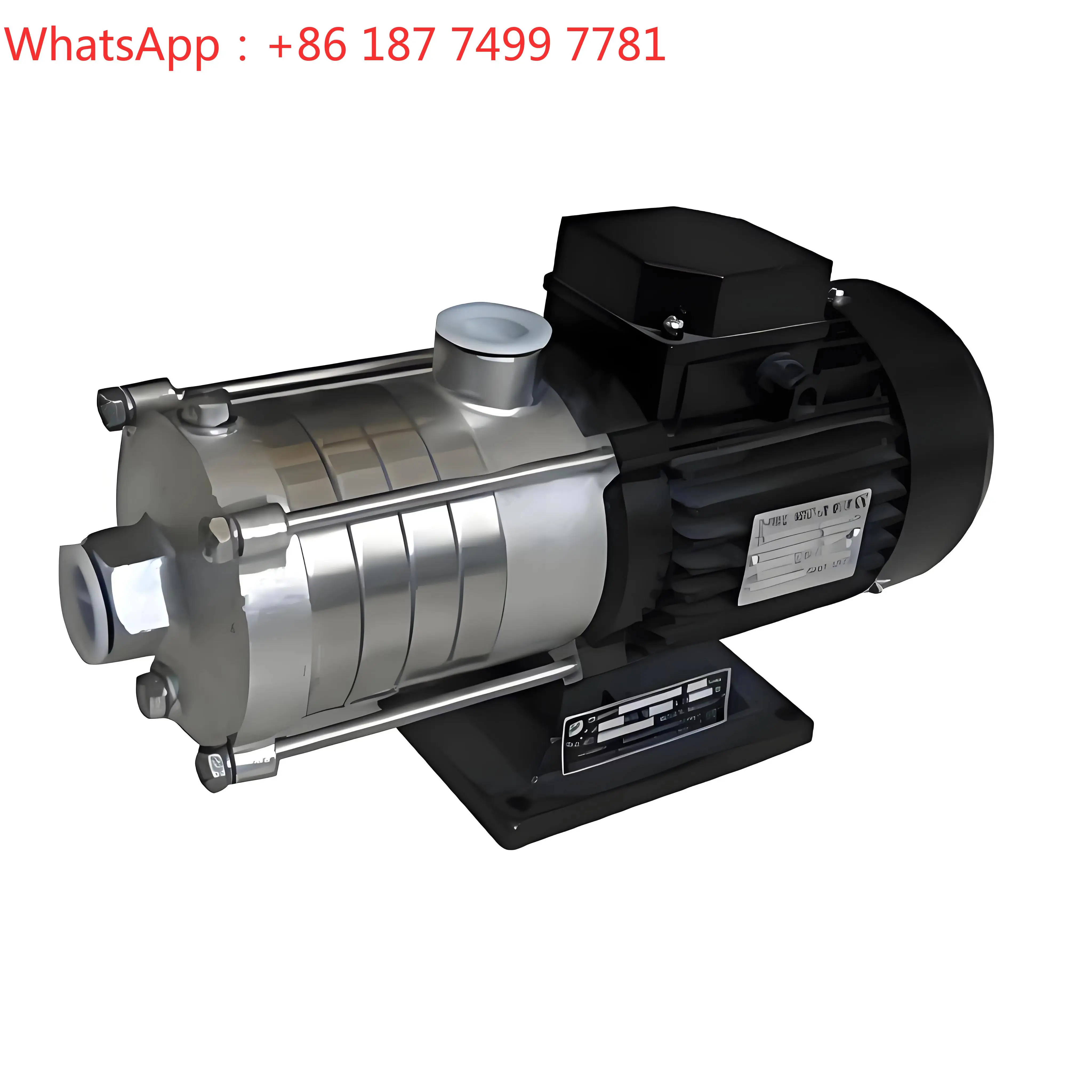 High Flow Solar DC Iron Self Priming Water Pump Fully Automatic Control Irrigation Livestock Tank Pond Pump