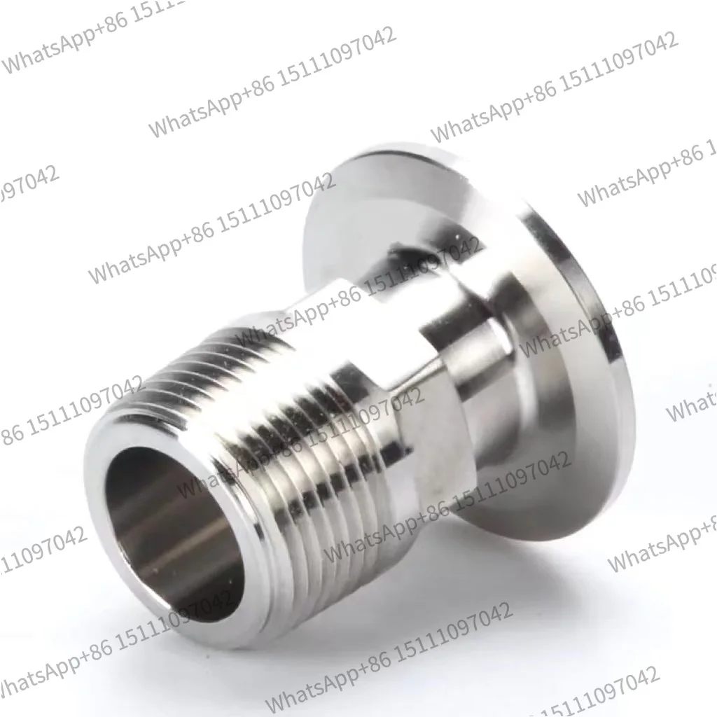 304/316L stainless steel quick fit external thread connector external thread chuck connector
