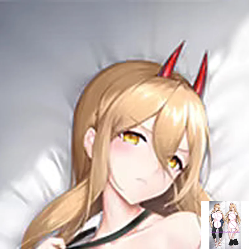 

Anime Dakimakura Pillow Case Power Sexy and Busty Beautiful Girl Double-Sided Halloween Decoration