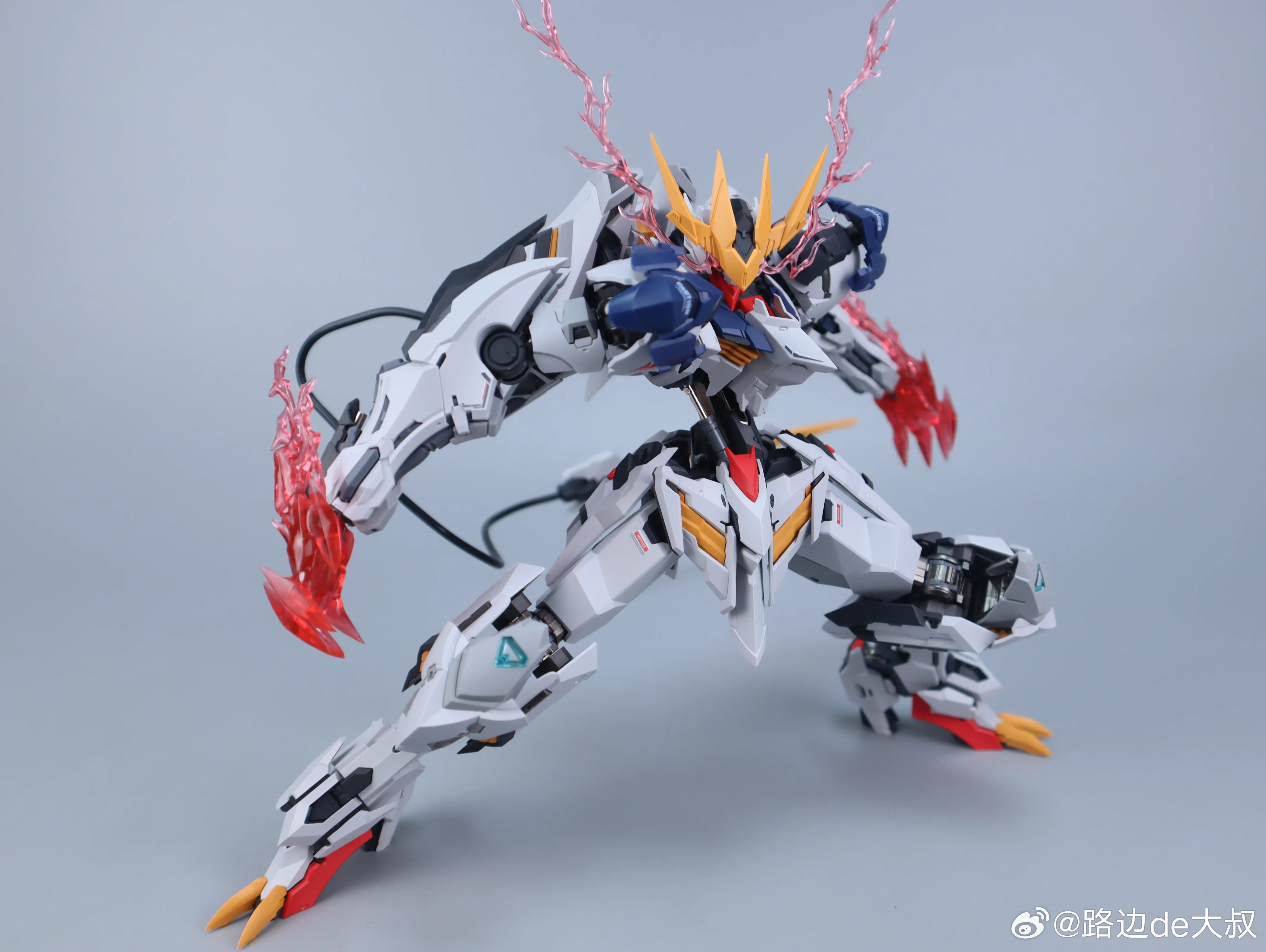 ウルフモデル MG 1/100 バルバトス ルプスレックス 合金スケルトン GK