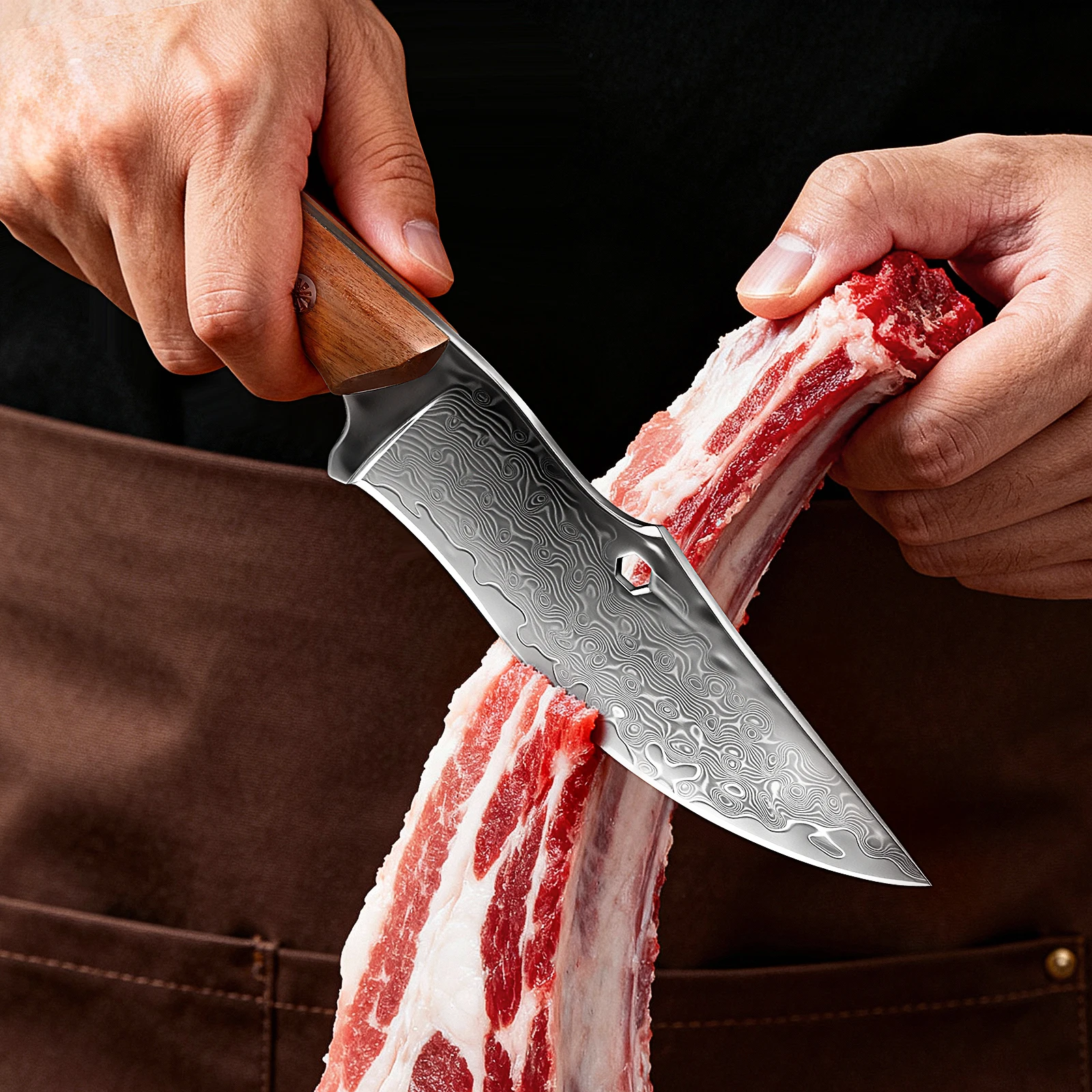 มีดดาบัสกัสสำหรับกิจกรรมกลางแจ - Hunting Knife Outdoor Edge บทวิจารณ์และราคา