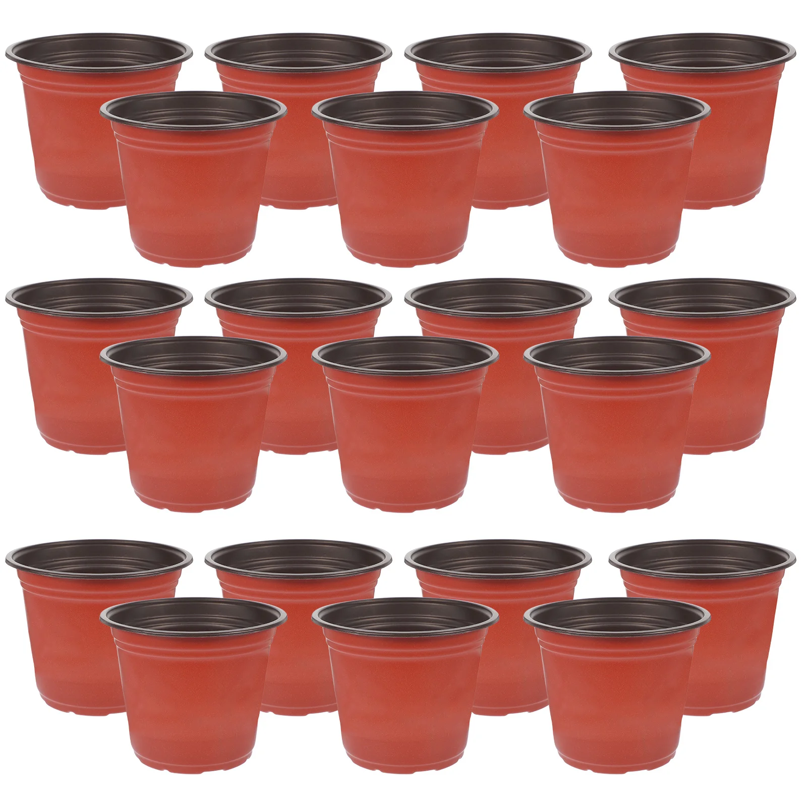 

Flower Pot Seedling Garden Planting Pots Supplies Supply Starter Plastic with Drainage Succulent Container Planter