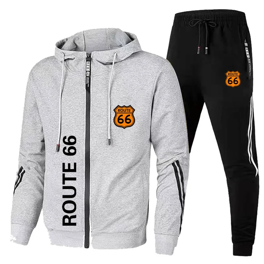 2024 high-end fashion road men\'s sportswear set, spring and autumn couple outfit, fitness training, fashionable and handsome, tw