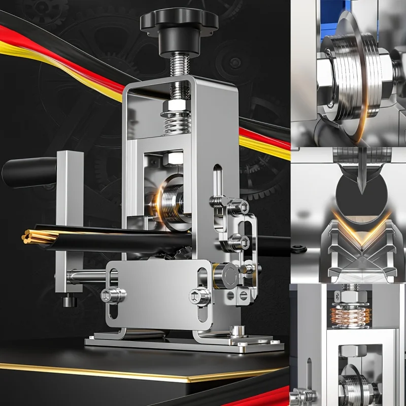 

Ручной инструмент для зачистки проводов из нержавеющей стали, регулируемый сантиметр 0,15-2,49 ручной инструмент для зачистки проводов, переработка медного отверстия