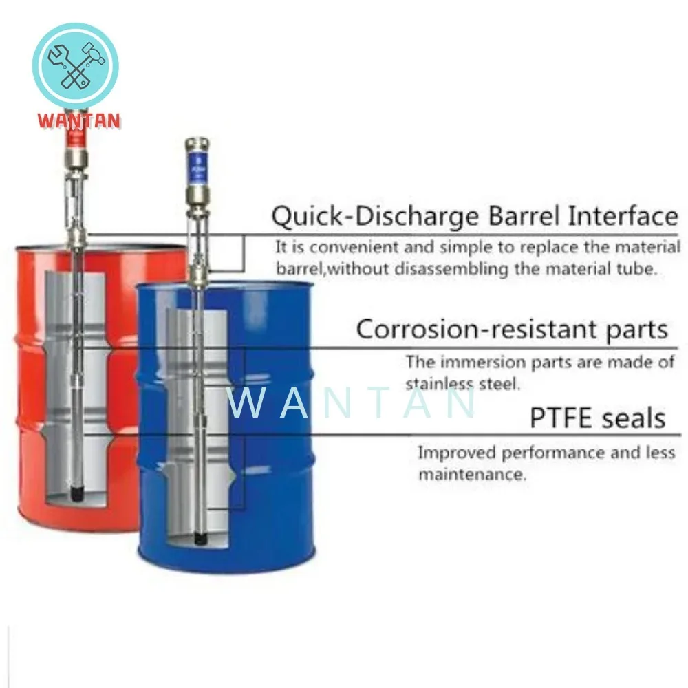 Fluid Transfer Pump Polyurethane Spray Machine Pump Two Colors 2:1 High Quality Ratio Transfer Pump