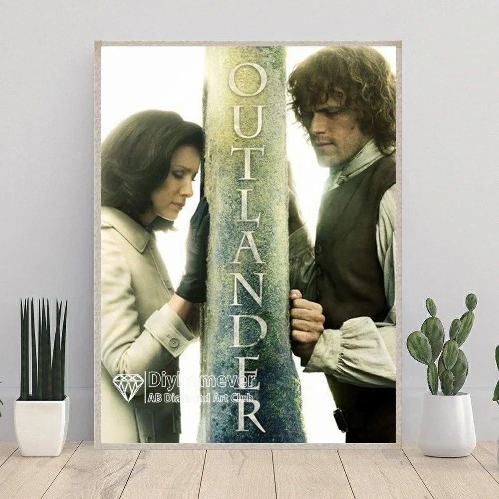 Outlander Classic TV Series AB Diamond Painting Fantasy Movie Embroidery Handmade Cross Stitch Mosaic Handicraft Home Decor Gift