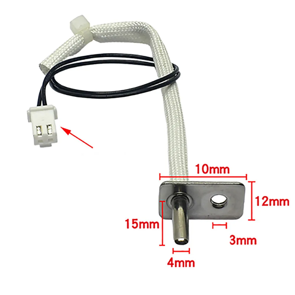 Temperature Sensor Probe 200K Thermostat NTC Temperature Sensor Air Fryer Replacement Parts for Air Fryer Accessories