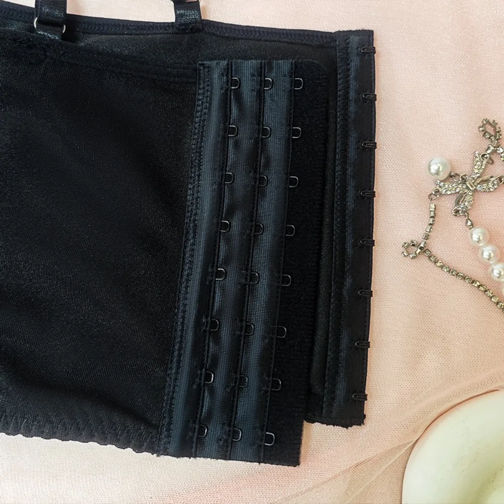 Elastic Hollow Large Lace Camisole Transparent Deep V Square Neck Lace Crop Tops Streetwear Tanks Suspender Vest Outdoor