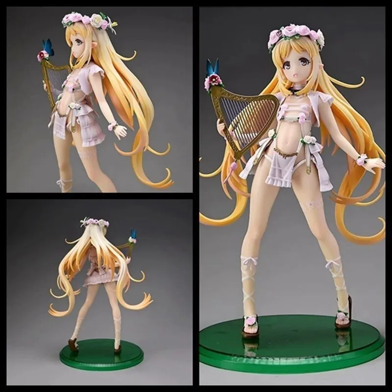 

В наличии Elf Village 6th Villager Melm Elf 1/6 масштаб китайского аниме 2D фигурка девушки Коллекционная подарочная модель