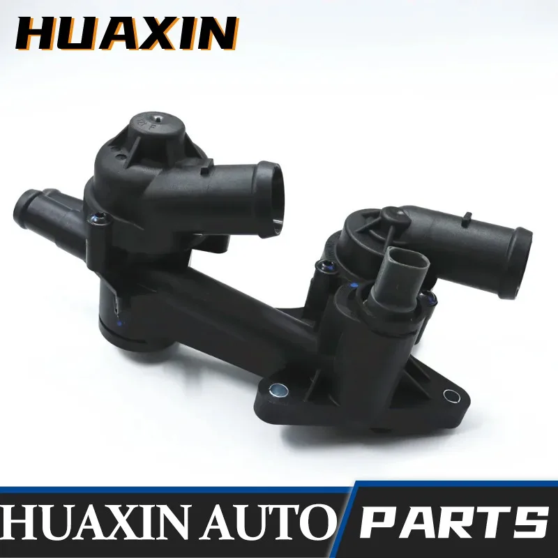 Termostato de refrigerante del motor 03C121111AM para VW Passat B7 Touran Tiguan Golf 6 MK6 Polo Skoda Octavia Rapid Fabia