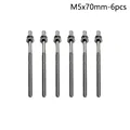 6pcs M5x70mm