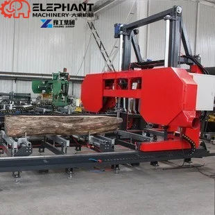 High Power Electric Wood Saw Machine Sturdy Thickened Frame Wear Resistant Blade Forestry Farm Timber Cutting Equipment