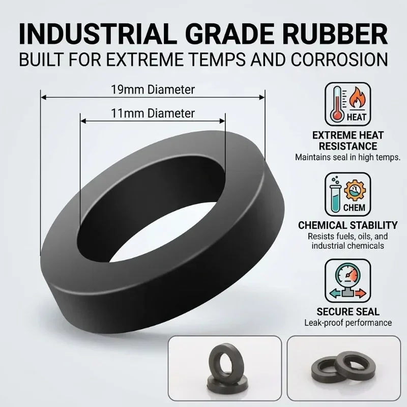 Shower Hose Rubber Washer Gaskets Waterproof Replacement Sealing Rings  Anti Leak Rubber Spacers for Bathroom Shower Pipe