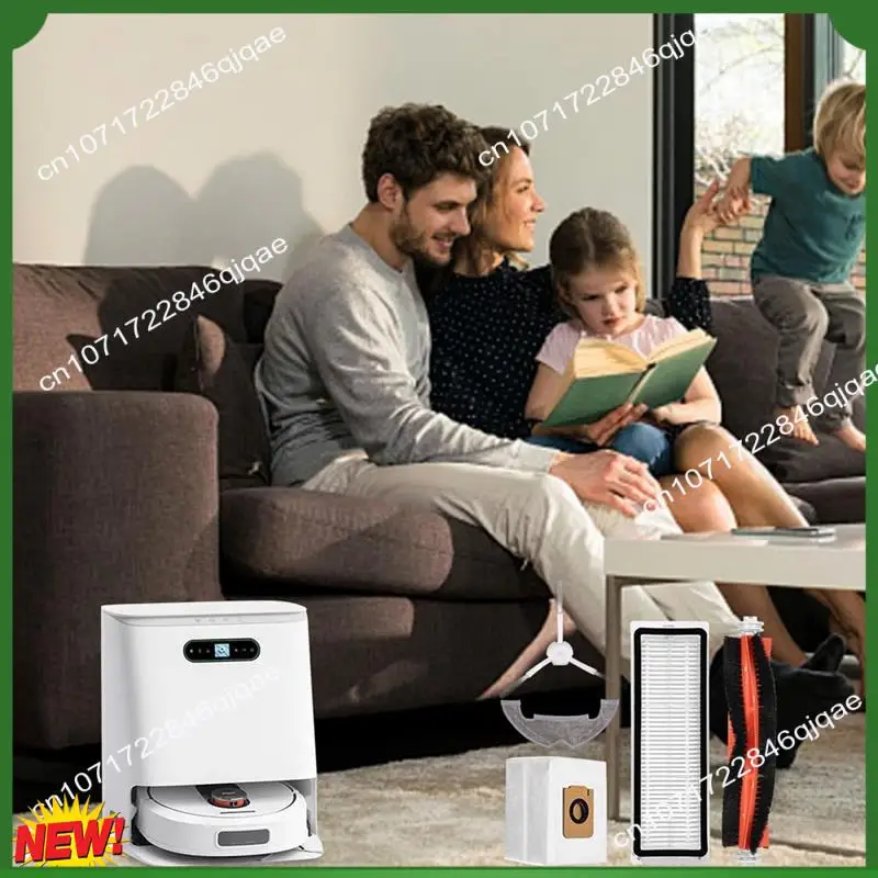 

A48I для Dreame D10 Plus/D10S Plus/L10 Plus/Z10 Pro, сменные аксессуары для робота-пылесоса, основная боковая щетка, фильтр, тряпка для швабры