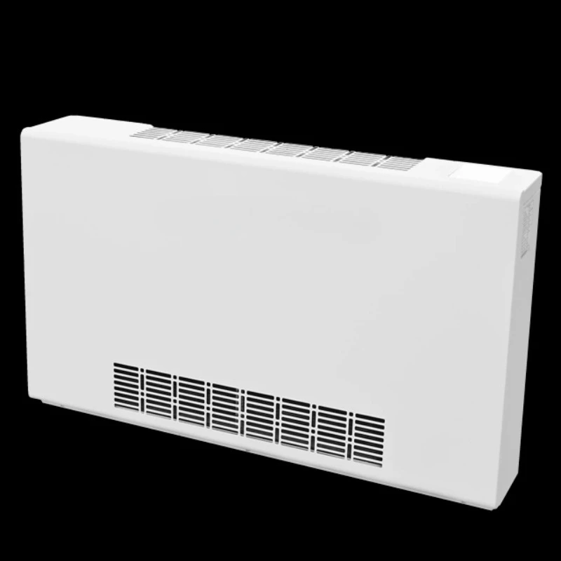 Green ultra-thin floor-to-ceiling fan coil unit, heating 5KW, cooling 2.98KW, copper fin heat exchange, low noise 20dB