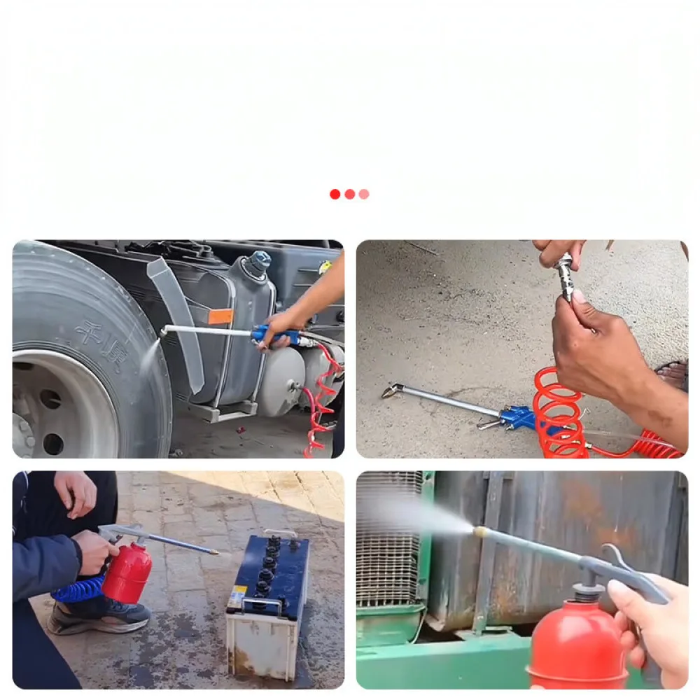 Car Engine Maintenance Pneumatic Applicator High Performance Air Blower Tool For Garage Workshop Cleaning Tasks