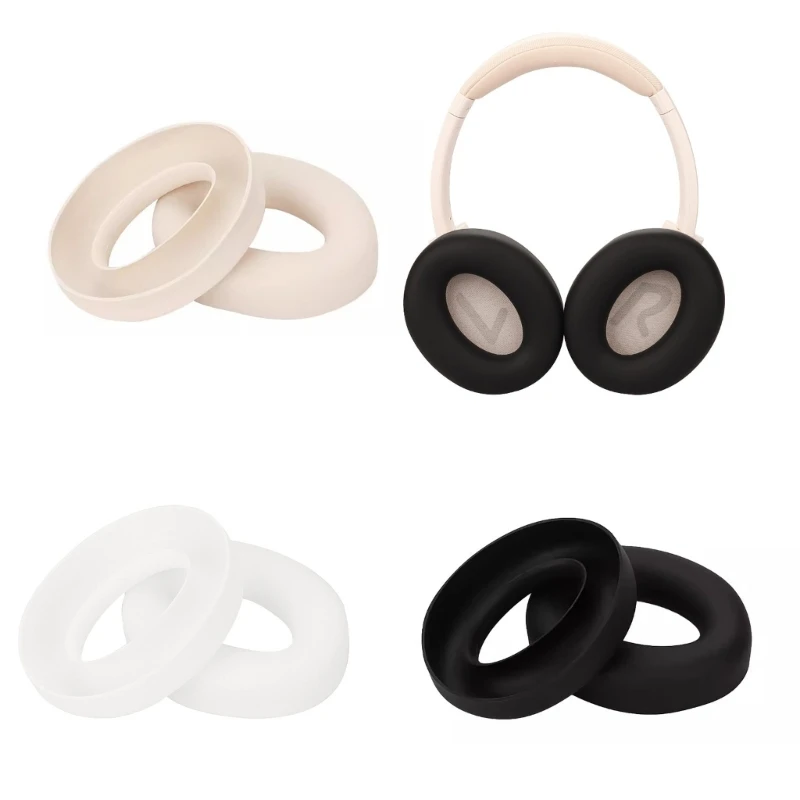 Silicone Case Cover for SoundPEATS Space Headphones Anti-Scratch Ear Pad Case Cover Ear Cups Cover protective shell