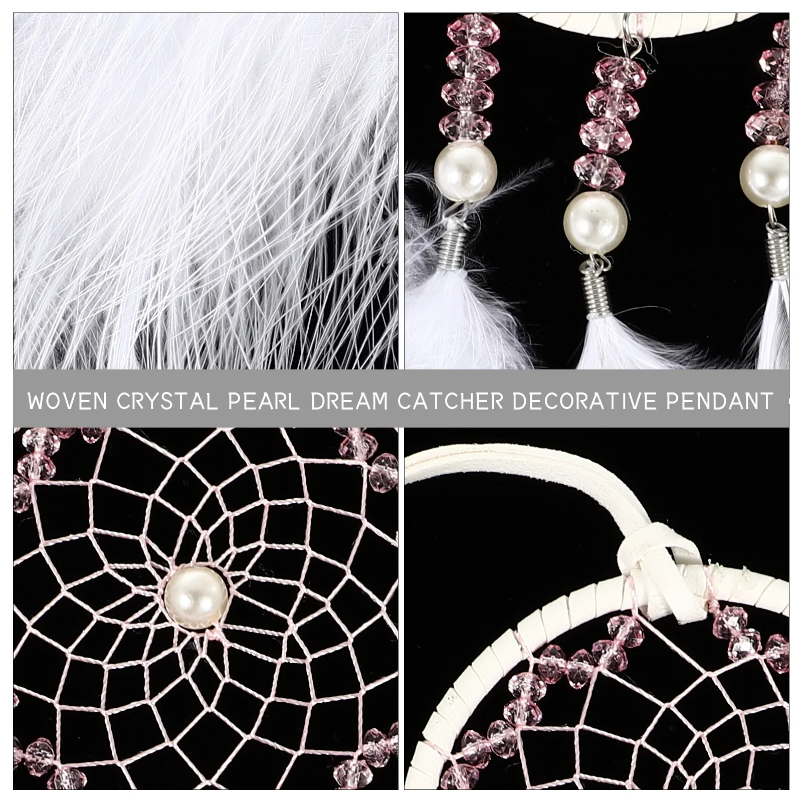 

1pc Dream Catcher Pendant Handmade Woven Hanging Decor For Bedroom Living Room Wall Art Creative Home Decoration