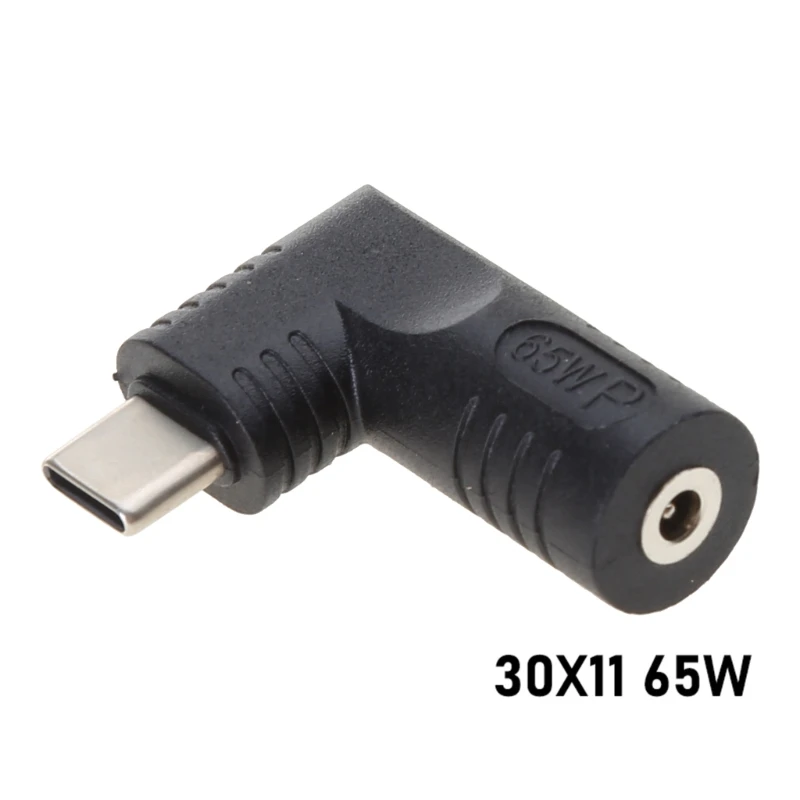 DC12V-20.5V Type-C Power Jack Type-C Male to DC Female Power Connector Adapter 3.0x1.1mm 7.9x0.9mm 5.5x1.7mm 7.4x0.6 Dropship