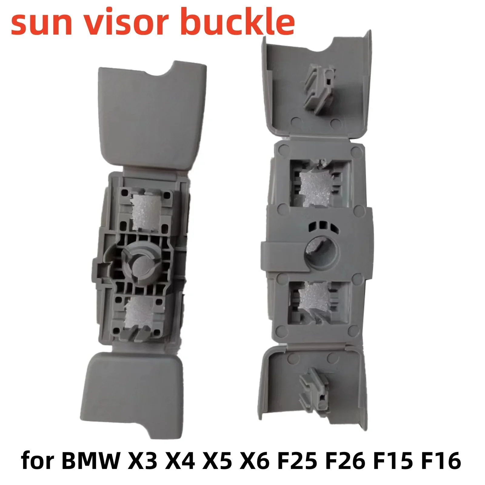 

Car Sunvisor Buckle Bracket Clip 51448059053 51448059054 For BMW For X3 F25 For X4 F25 For X5 F15 For X5M F85 For X6 F16