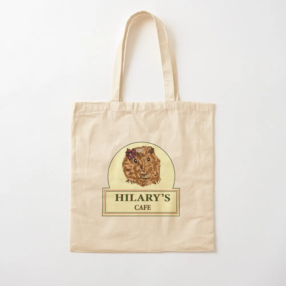 Hilary's Cafe Fleabag Tote Bag Fabric bag tote bag custom canvas tote Big