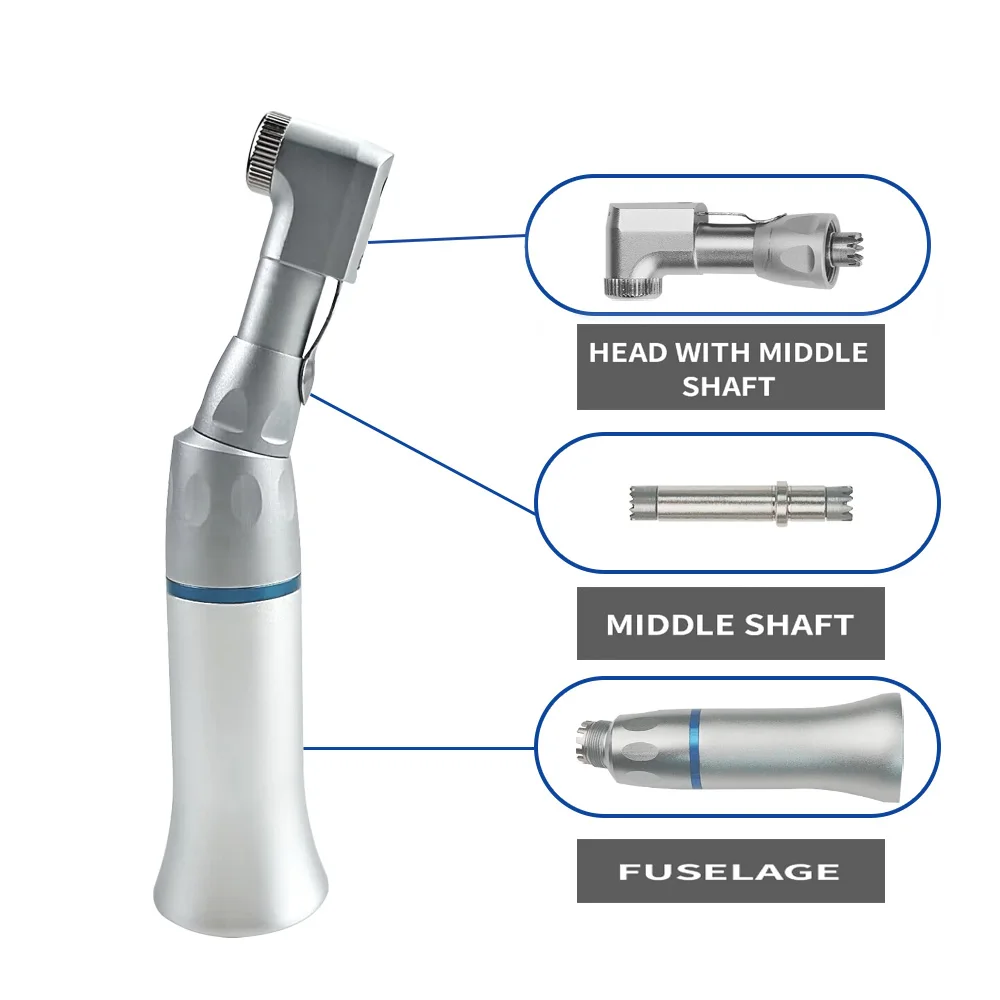 Dental Tool Odontologia High Speed Handpiece With2 Holes/4Holes Coupling Low Speed Polishing Contra Angle and Air Motor Turbine