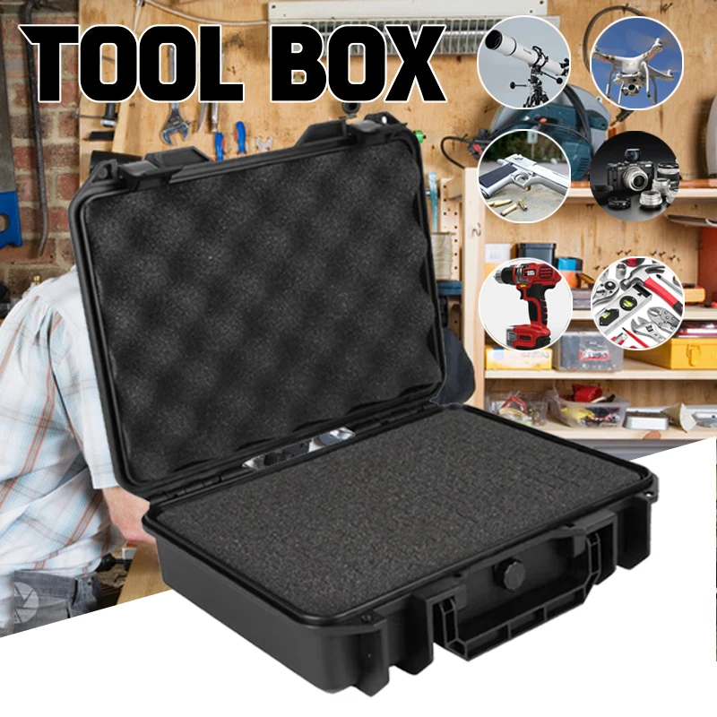 

Hard Carry Case Bag Tool Box Waterproof Shockproof Toolbox Large Capacity Tool Box Safety Instrument Tool Storage Hard Case box