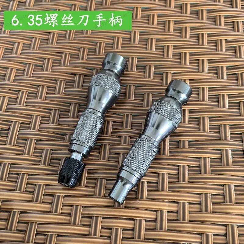 For  magnetic aluminum alloy handle bearing screwdriver screwdriver taper suitable for 1/4 inch screwdrivers, hex bits, 2pcs