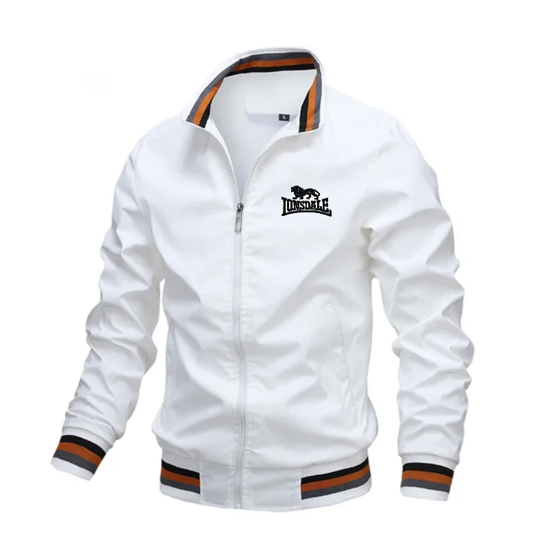 

2025 New Men's Fashion Casual Pocket Windproof and Sun-protective Jacket, Men's Autumn and Winter Outdoor Zipper Sports Jacket