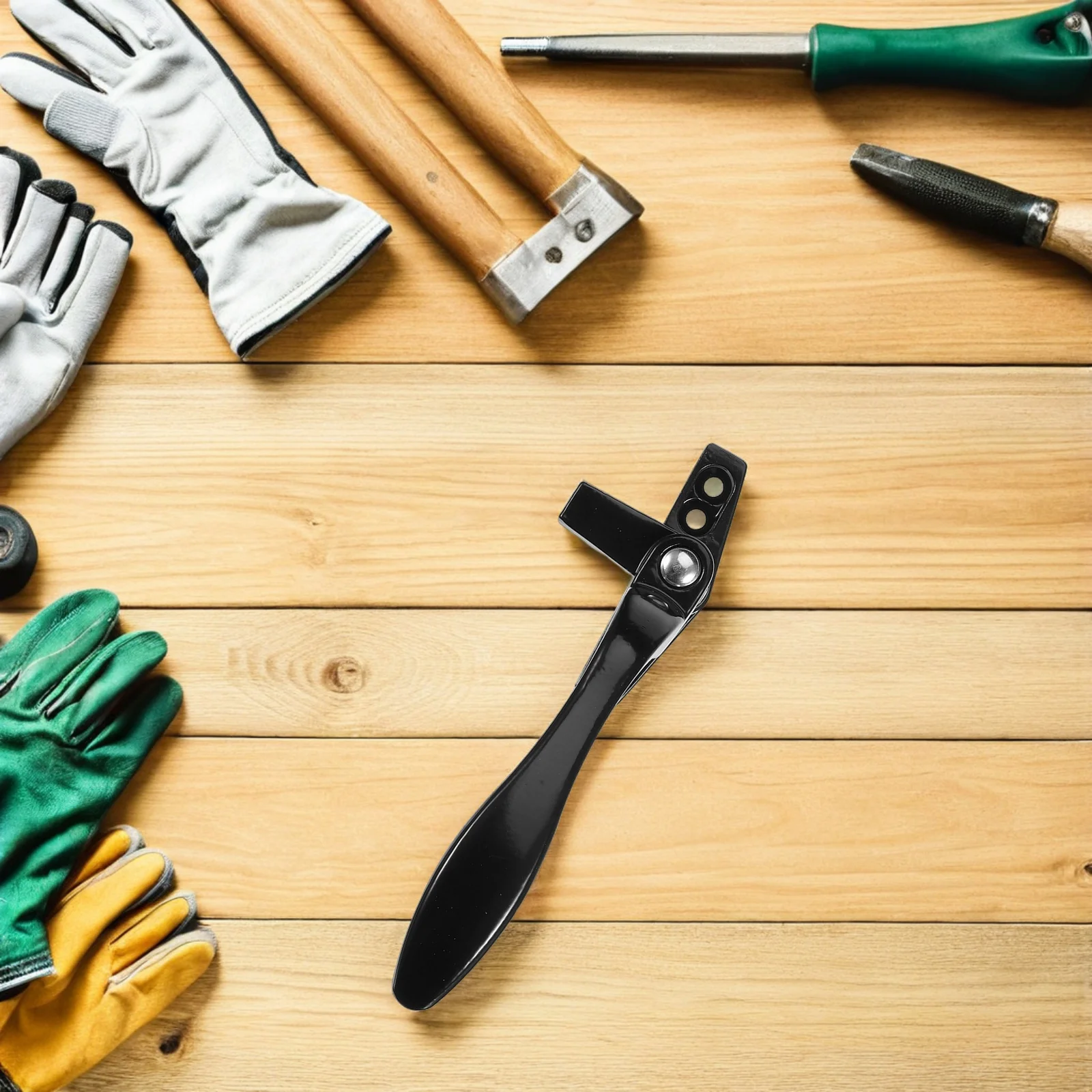 Right-Hand Solid Stainless Steel Window Handle Offset Sliding Casement Lock Lever Secure Window Accessories Right-Hand Fitting