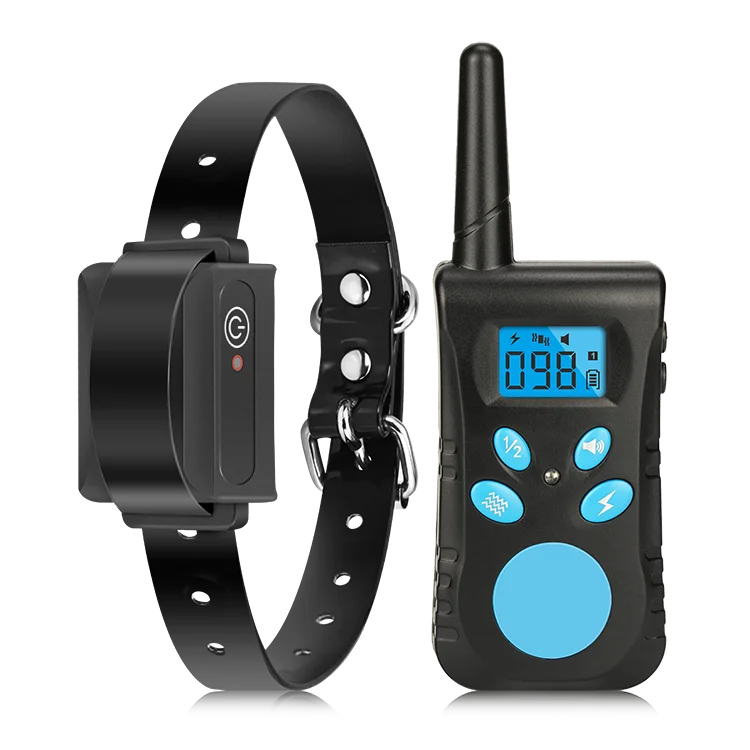 

ZZAH-520 Training Collar Dog Anti Bark Collar With Beep Vibration Shock Waterproof For PET Dogs