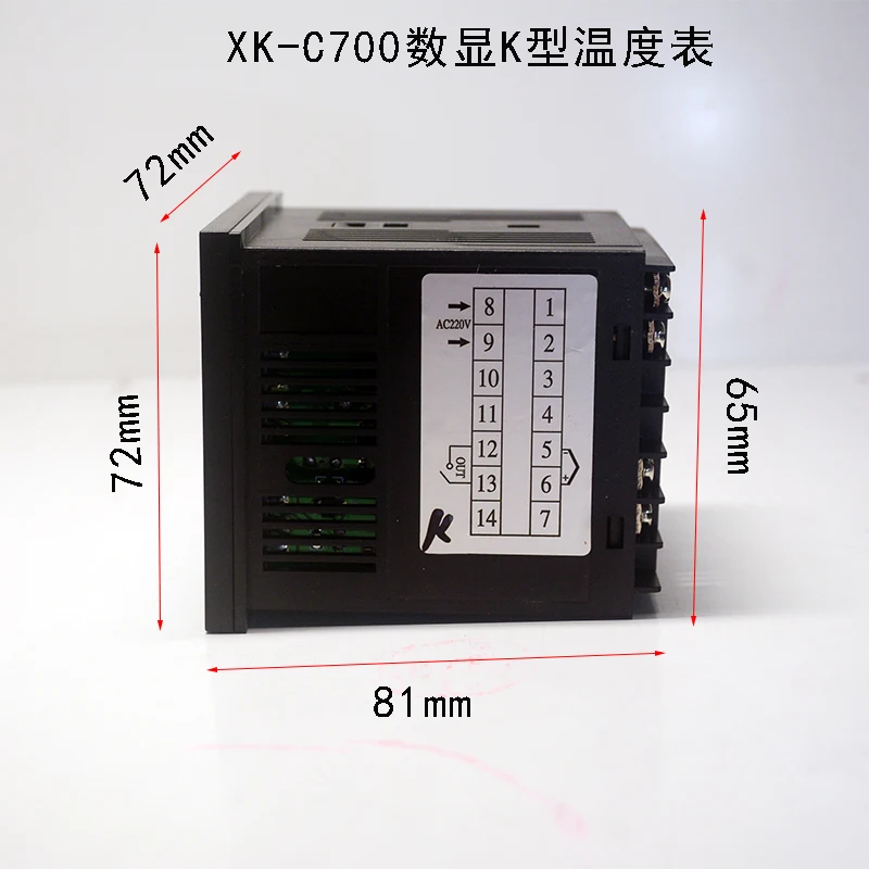 XK-C700 Sealing Machine Digital Display Temperature Meter 770 Controller 400 Intelligent 900  Adjuster