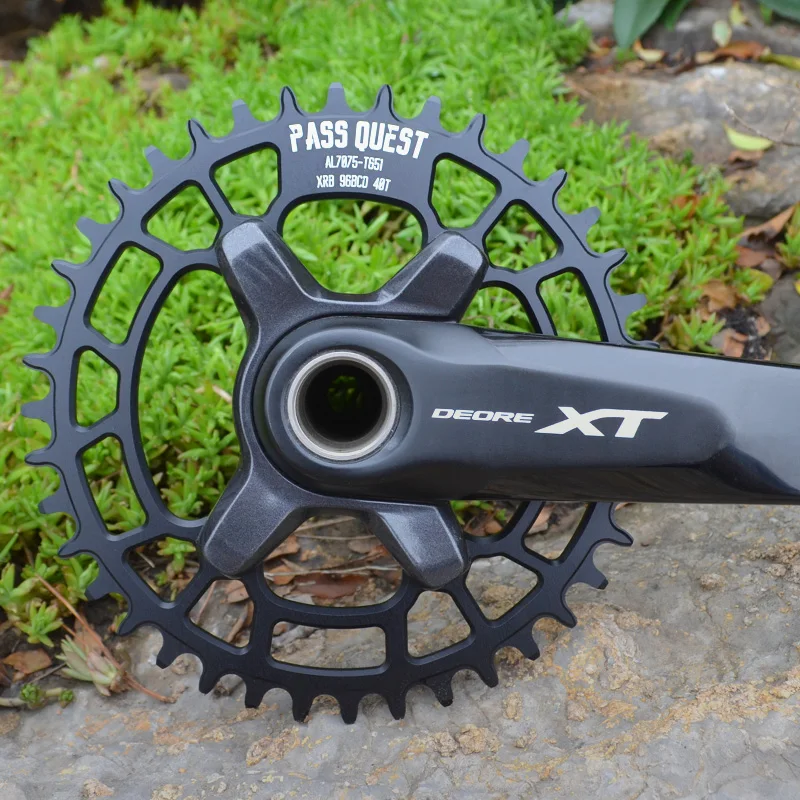 PASS QUEST 96BCD MTB Oval Narrow Wide Chainring/Chain Ring 32T-48T Bike Bicycle Chainwheel/Chain Wheel Deore Crankset view 5