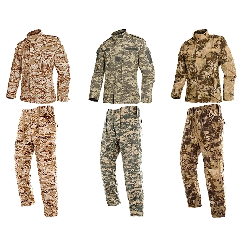 Military Uniform Camouflage Suit Tactical Military Airsoft Paintball Equipment Multicam Outdoor Cycling Training Combat Suits