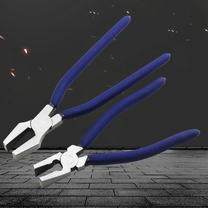 Kìm cắt kính 8/10 inch Kìm chịu lực nặng Dụng cụ kính màu chống trượt