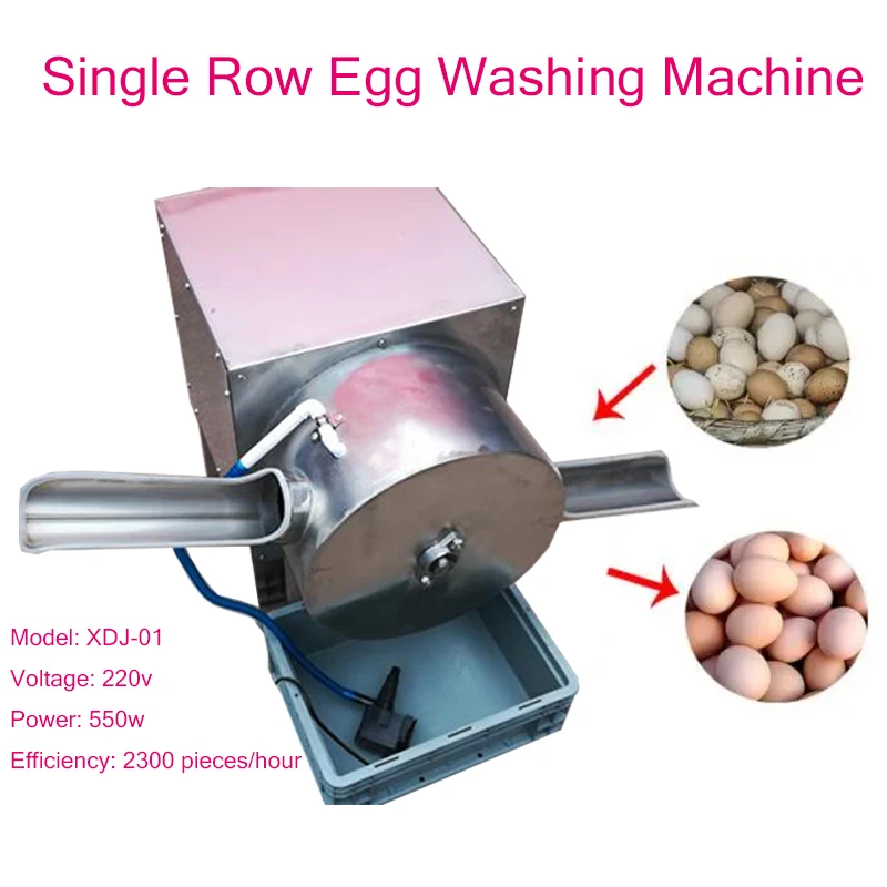 Commercial Egg Washing Machines Automatic Duck Egg Cleaning Machine Poultry Egg Washer