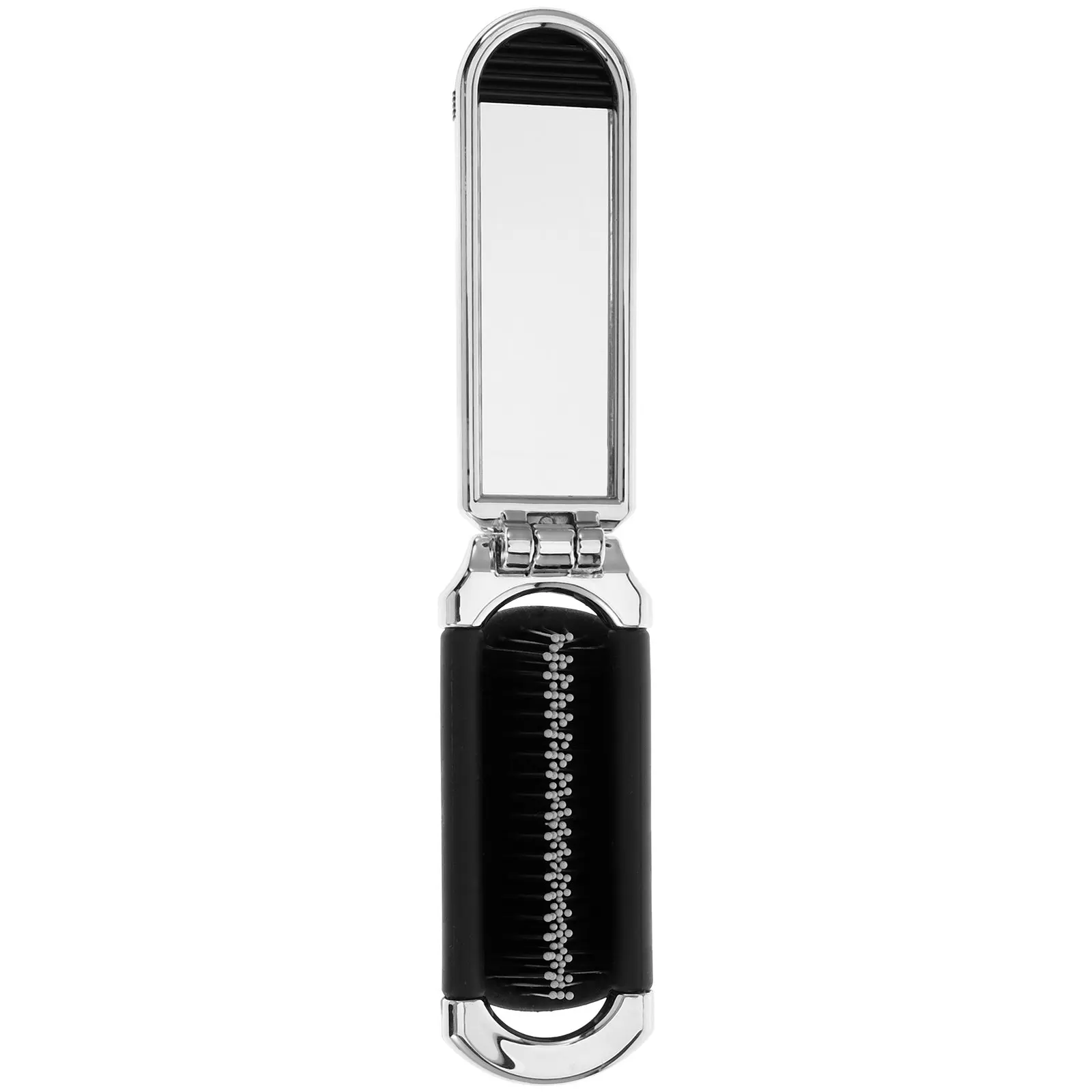 Airbag Comb Foldable Compact Portable Travel Size Mini Hair Brush with Mirror Hair Detangler for Women Stylish Scalp Massage