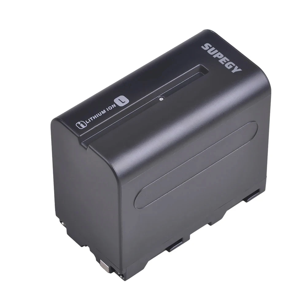 2Pc 7200mAh NP-F960 NP F970 Li-ion Battery + USB Charger for Sony NP-F550 F770 F750 F960 PLM-100 CCD-TRV35 MVC-FD91 MC1500C